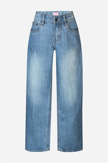 D-xel Power Low Jeans - Denimblå